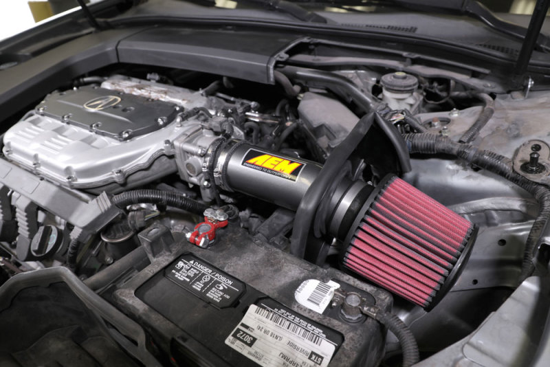Acura TL Performance Air Intake - AEM Induction - Cold Air Intake System - Gunmetal Gray - `09-`14